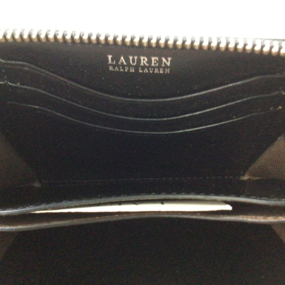 Ralph Lauren Zip Wristlet Black - Picture 9 of 15